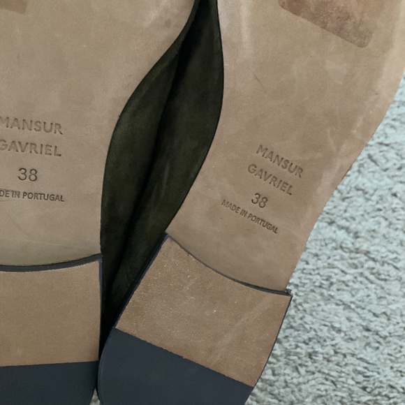 MANSUR GAVRIEL Square Toe Ballerina Flats $395 - Picture 12 of 12